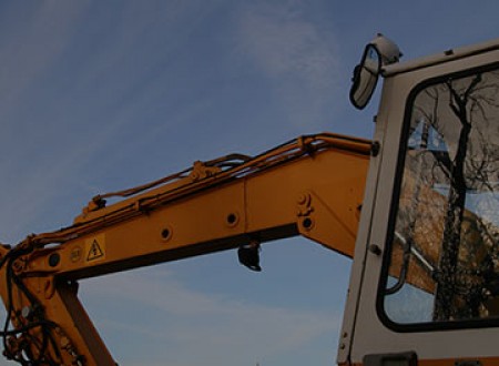 8 wheel Grab Hire